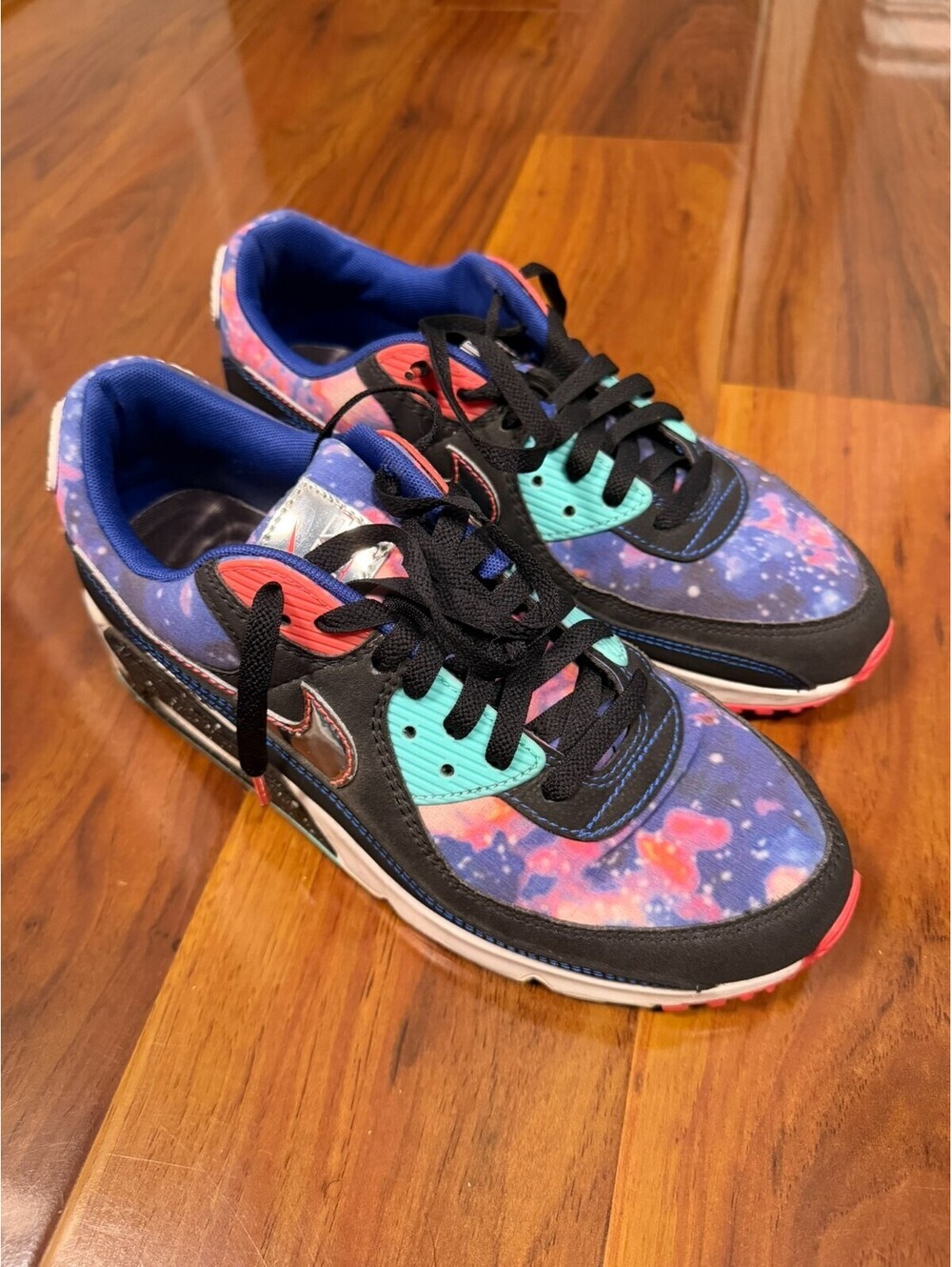Nike Air Max 90 Supernova 2020 Galaxy Men's Sneakers Multicolor CW6018-001 SZ 9